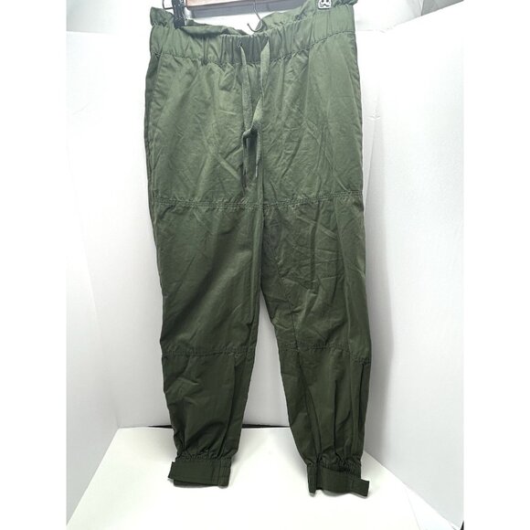 Urban Outfitters Green Army Joggers Pants Womens M Drawstring Taper See Notes - Picture 7 of 16